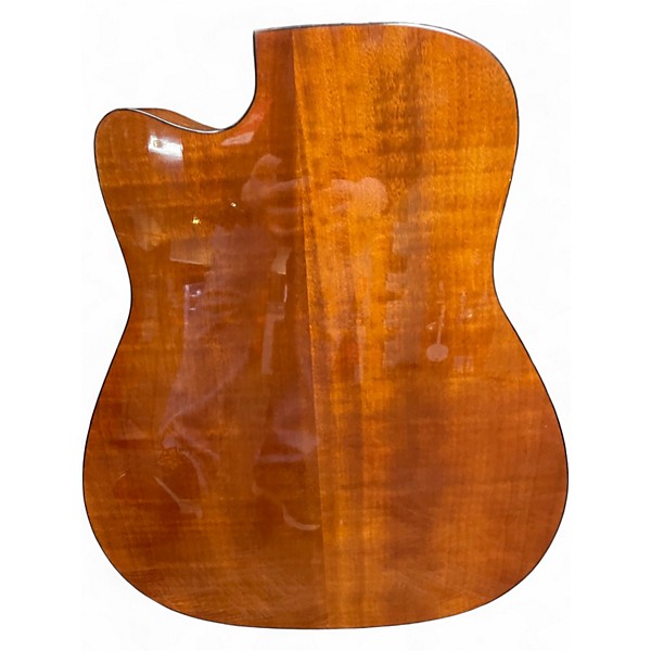 Used Yamaha FGX700SC Natural Acoustic Electric Guitar