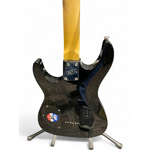 Used ESP LTD STEPHEN CARPENTER Black Solid Body Electric Guitar