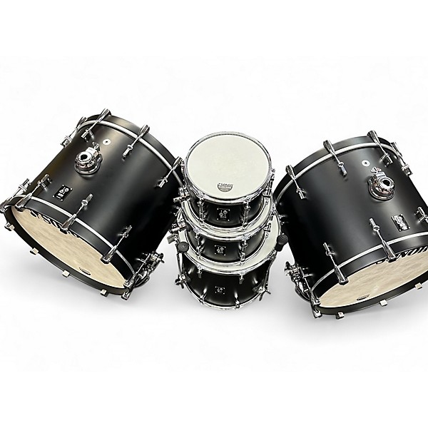 Used SONOR 5 Piece SQ1 GT BLACK Drum Kit