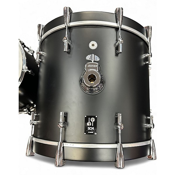 Used SONOR 5 Piece SQ1 GT BLACK Drum Kit