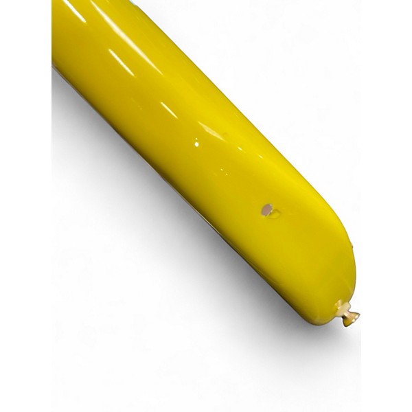 Used Fender MonoNeon Jazz Bass V Fluorescent Yellow Electric Bass Guitar