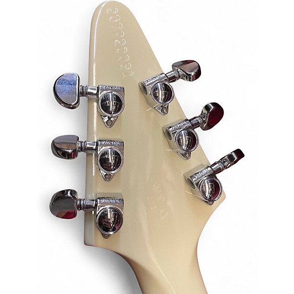 Used 2022 Gibson 1970'S FLYING V Classic White Solid Body Electric Guitar