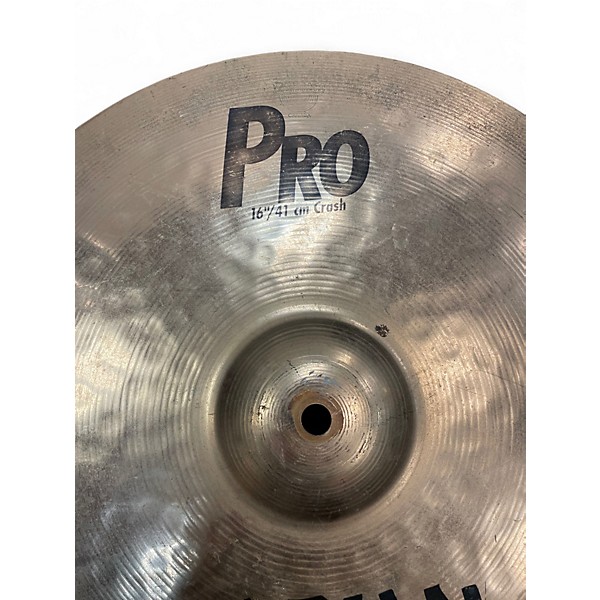 Used SABIAN 16in Pro Crash Cymbal Cymbal