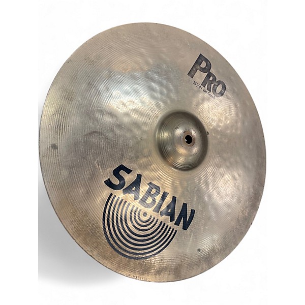 Used SABIAN 16in Pro Crash Cymbal Cymbal