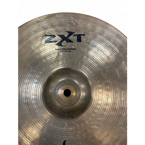 Used Zildjian 14in ZXT Solid Hihat Bottom Cymbal