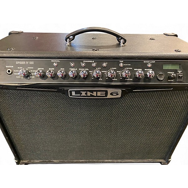 Used Line 6 Spider IV 120W 2x10 Guitar Combo Amp