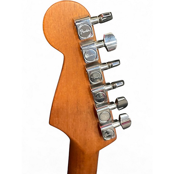 Used Fender American Acoustasonic Jazzmaster Natural Acoustic Electric Guitar