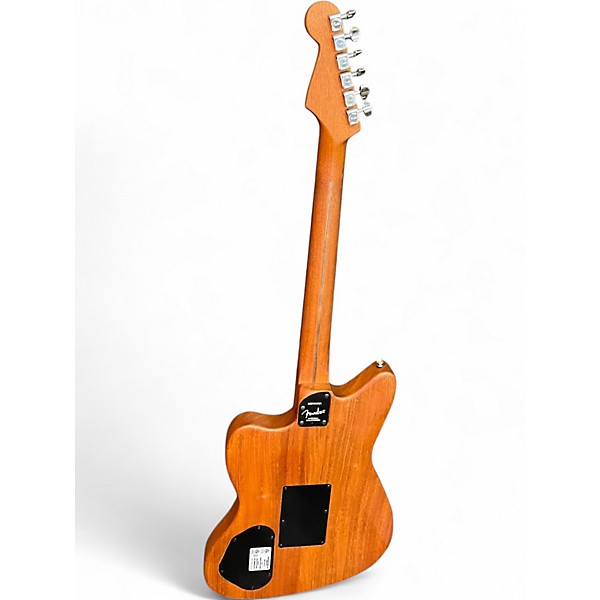 Used Fender American Acoustasonic Jazzmaster Natural Acoustic Electric Guitar