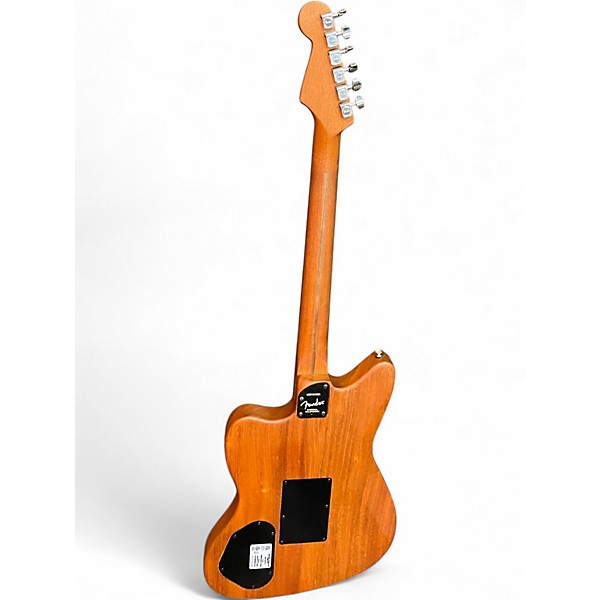 Used Fender American Acoustasonic Jazzmaster Natural Acoustic Electric Guitar