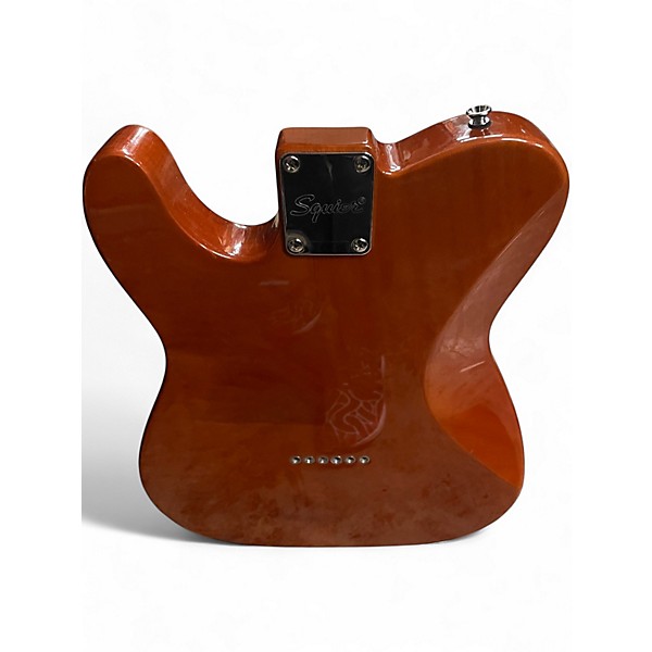 Used Fender squire esquire deluxe moca Solid Body Electric Guitar