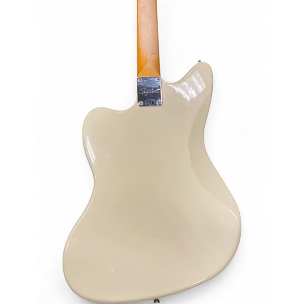 Used Squier J Mascis Jazzmaster Vintage White Solid Body Electric Guitar