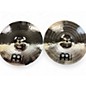 Used MEINL 14in Byzance Medium Hi Hat Pair Brilliant Cymbal thumbnail