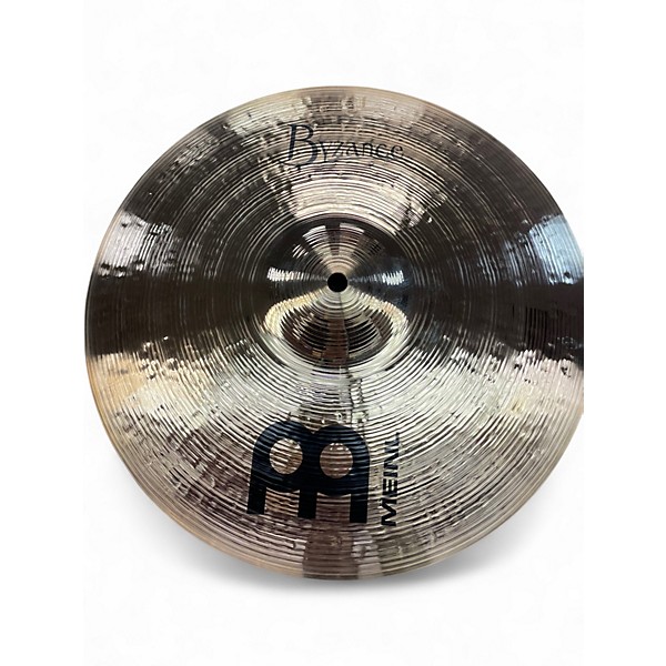 Used MEINL 14in Byzance Medium Hi Hat Pair Brilliant Cymbal