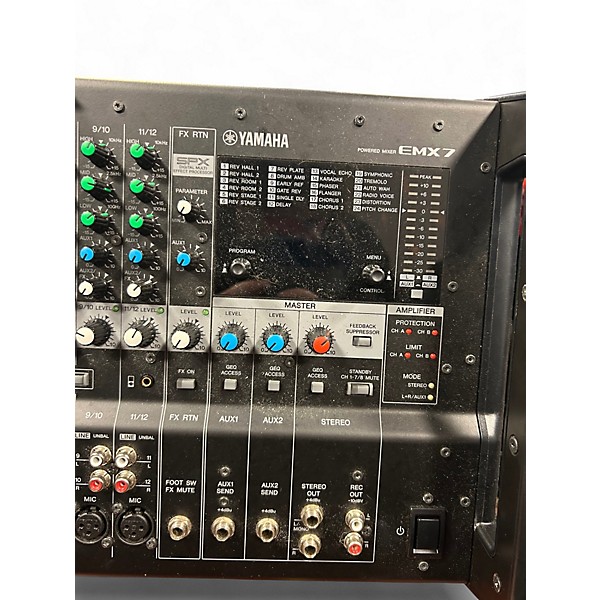 Used Yamaha EMX7 Powered Mixer