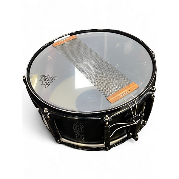 Used Pearl 13X7 JOEY JORDISON SNARE Black Drum