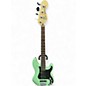 Used Fender Deluxe Active Precision Bass Special Surf Green Electric Bass Guitar thumbnail