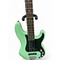 Used Fender Deluxe Active Precision Bass Special Surf Green Electric Bass Guitar