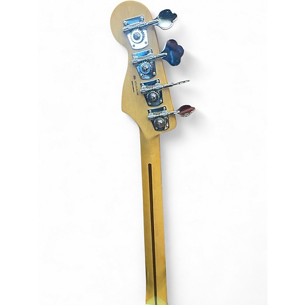 Used Fender Deluxe Active Precision Bass Special Surf Green Electric Bass Guitar