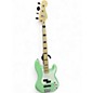 Used Fender Deluxe Precision Bass Special Surf Green Electric Bass Guitar thumbnail