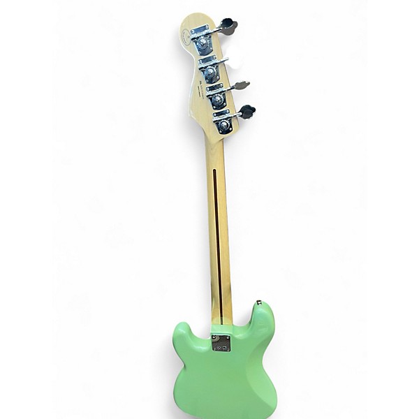 Used Fender Deluxe Precision Bass Special Surf Green Electric Bass Guitar