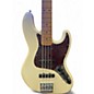 Used Fender Player Plus Jass Bass Antique White Electric Bass Guitar