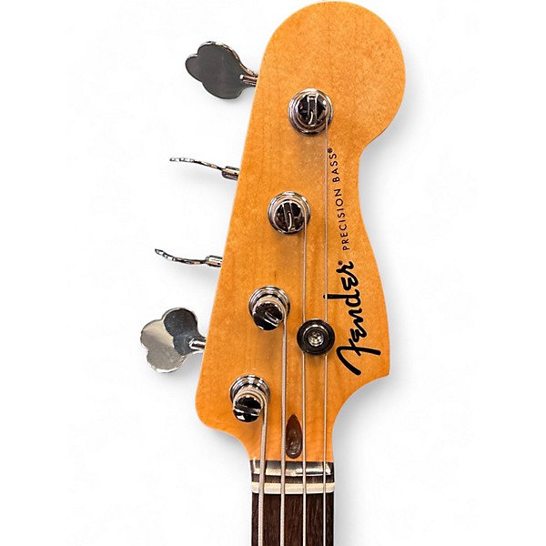 Used Fender Standard Precision Bass Tobacco Burst Electric Bass Guitar