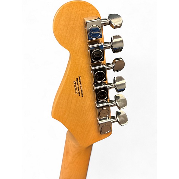 Used Fender Standard Stratocaster Olympic White Solid Body Electric Guitar