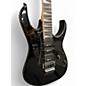 Used Ibanez RG750 Black Solid Body Electric Guitar