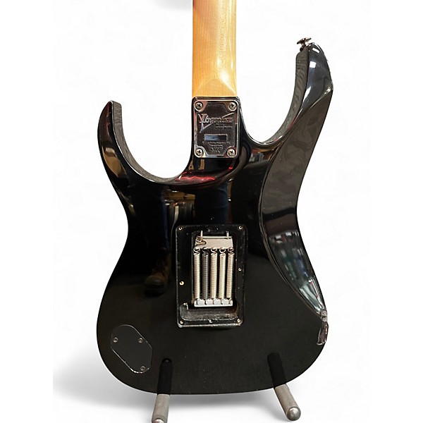 Used Ibanez RG750 Black Solid Body Electric Guitar