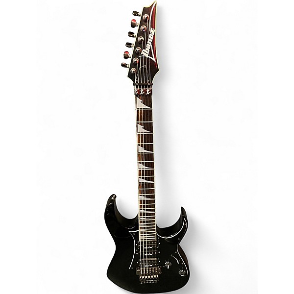 Used Ibanez RG750 Black Solid Body Electric Guitar