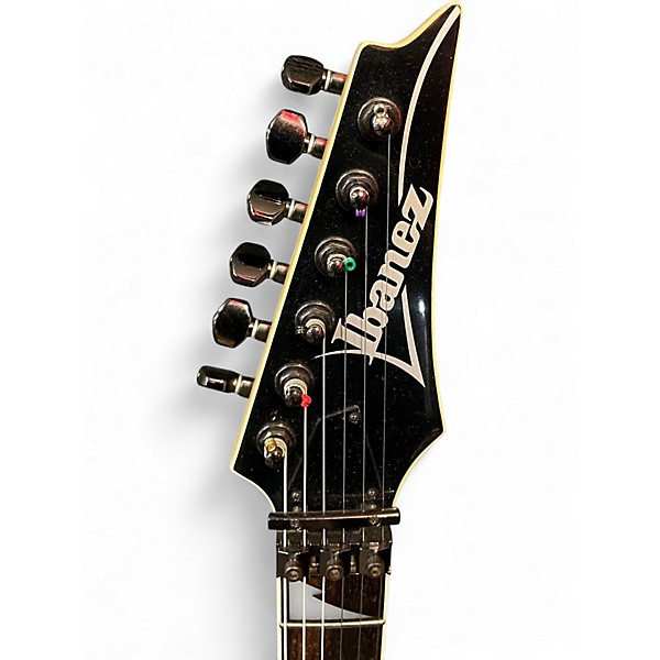 Used Ibanez RG750 Black Solid Body Electric Guitar