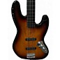Used Squier Vintage Modified Fretless Jazz Bass 3 Color Sunburst Electric Bass Guitar
