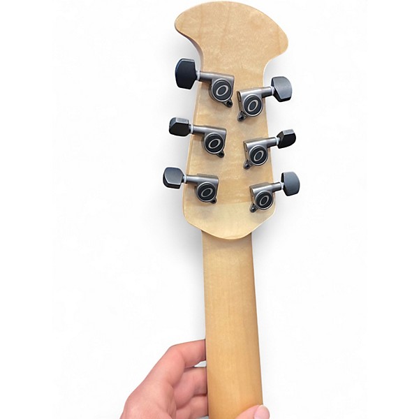 Used 2025 Ovation 1868TX-5 Mod TX Collection Super Shallow Matte Black Acoustic Electric Guitar