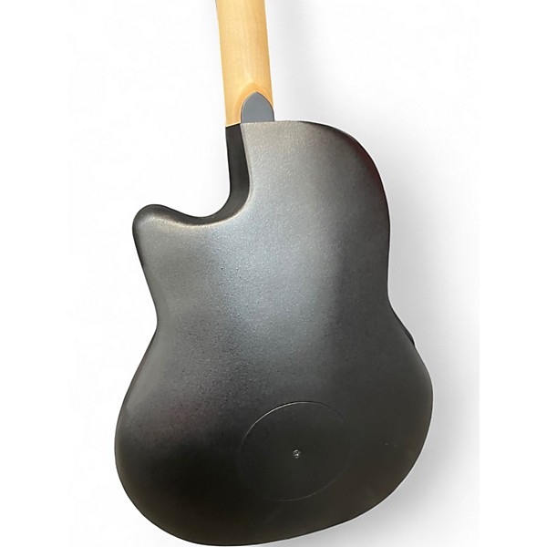 Used 2025 Ovation 1868TX-5 Mod TX Collection Super Shallow Matte Black Acoustic Electric Guitar