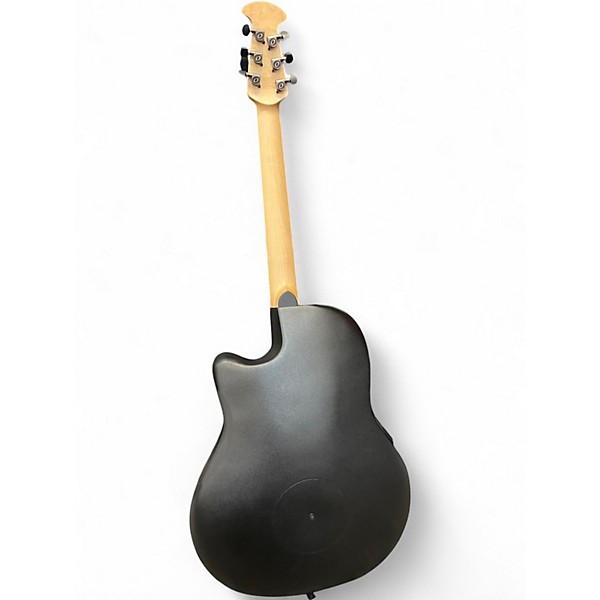 Used 2025 Ovation 1868TX-5 Mod TX Collection Super Shallow Matte Black Acoustic Electric Guitar