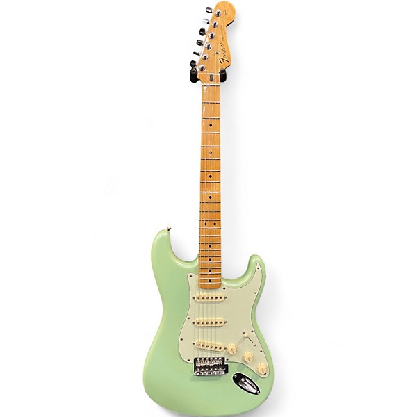 Used 2018 Fender LIMITED EDITION STANDARD STRATOCASTER Seafoam Pearl Solid Body Electric Guitar