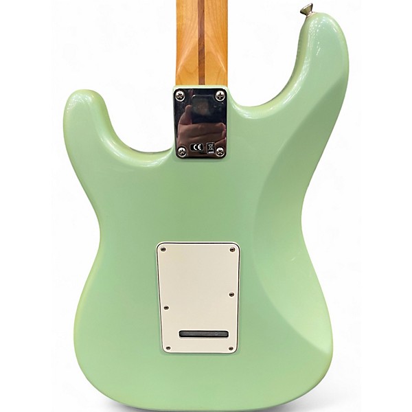 Used 2018 Fender LIMITED EDITION STANDARD STRATOCASTER Seafoam Pearl Solid Body Electric Guitar