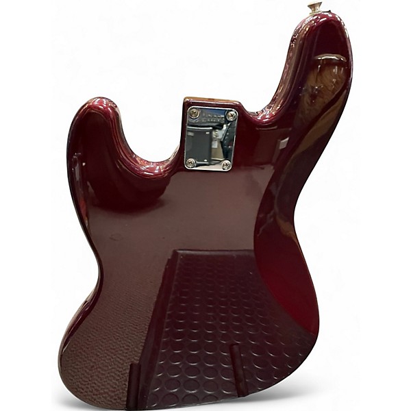 Used Fender Standard Jazz Bass Wine Red Electric Bass Guitar