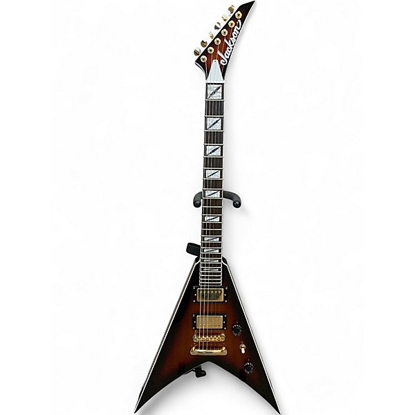 Used Jackson Jackson Pro Series KVT King V 2 Tone Sunburst Solid Body Electric Guitar