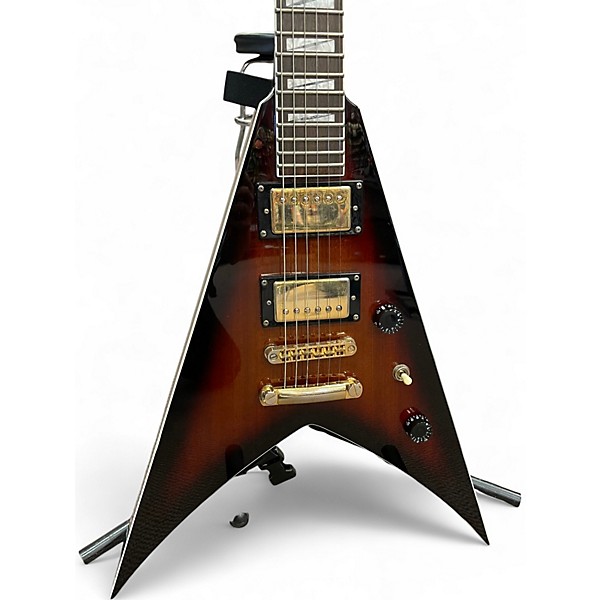 Used Jackson Jackson Pro Series KVT King V 2 Tone Sunburst Solid Body Electric Guitar