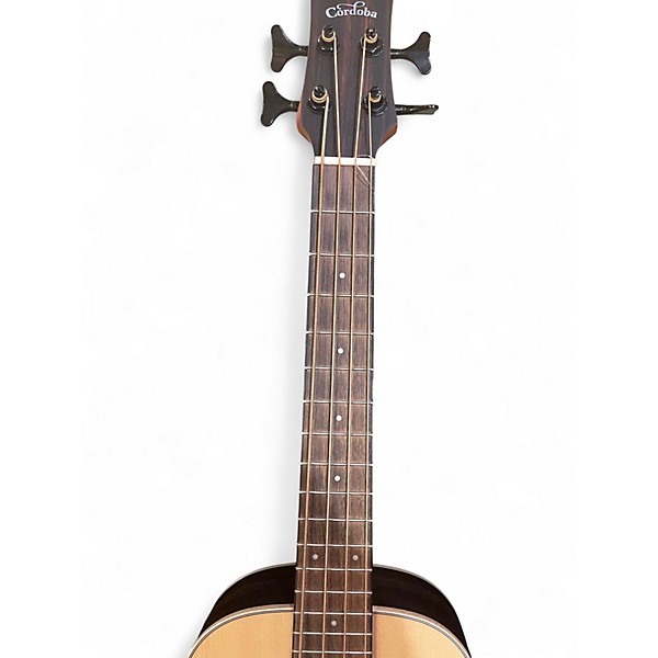 Used Cordoba Mini II Bass Natural Acoustic Bass Guitar