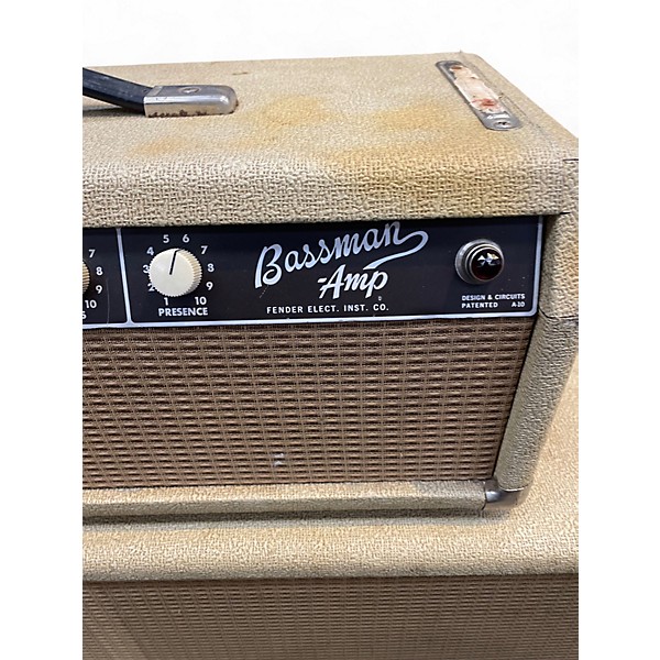 Vintage 1963 Fender Bassman 6G6B Tube Guitar Amp Head