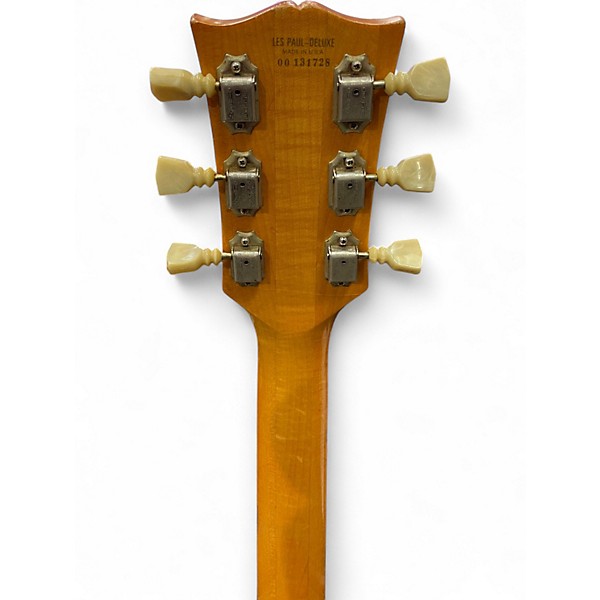 Vintage 1976 Gibson Les Paul Deluxe Natural Solid Body Electric Guitar