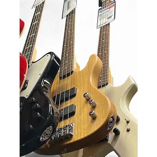 Used Washburn BANTAM XB122 Natural Electric Bass Guitar