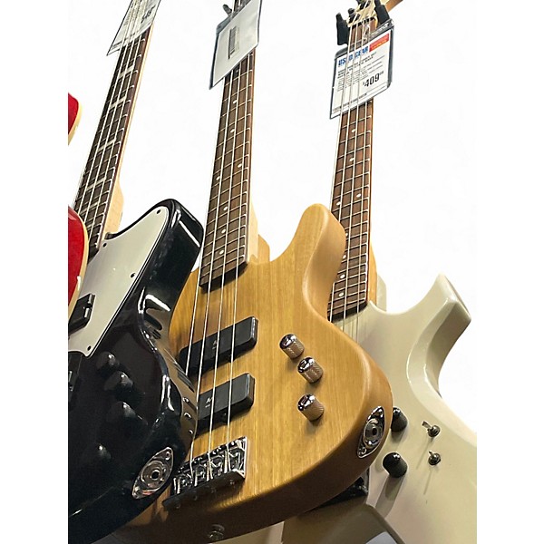 Used Washburn BANTAM XB122 Natural Electric Bass Guitar