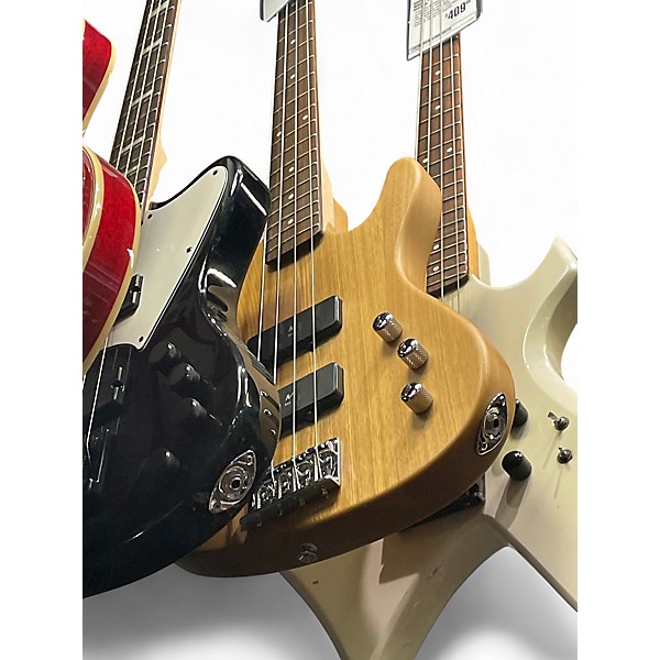 Used Washburn BANTAM XB122 Natural Electric Bass Guitar