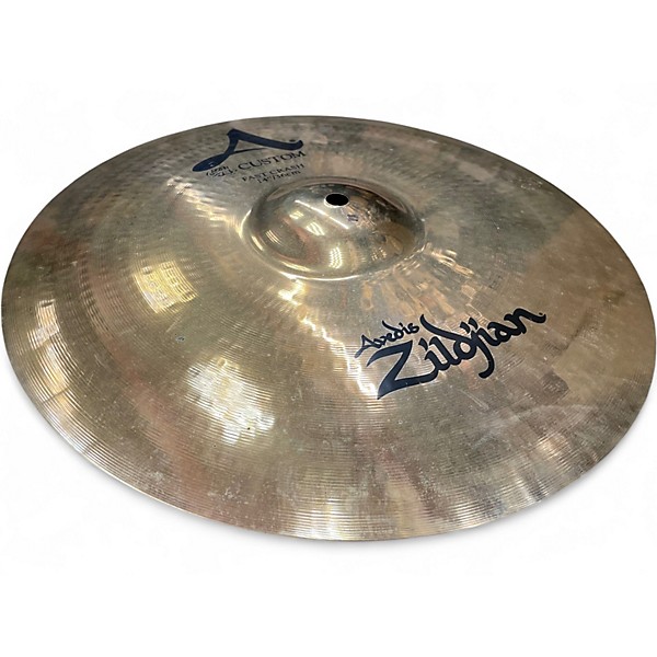 Used Zildjian 14in A Custom Fast Crash Cymbal
