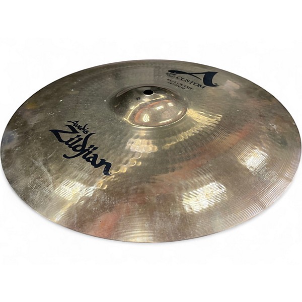 Used Zildjian 14in A Custom Fast Crash Cymbal