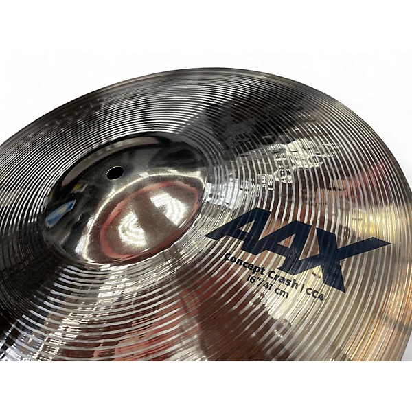 Used SABIAN 16in AAX CONCEPT CRASH Cymbal