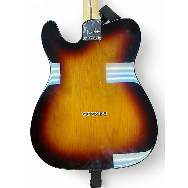 Used Fender Deluxe Thinline Telecaster 3 Color Sunburst Hollow Body Electric Guitar